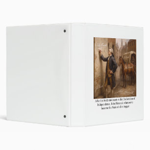 John Hancock Tagger 3 Ring Binder