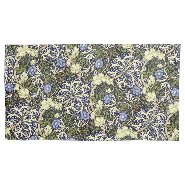 John Henry Dearle Seaweed Pattern Pillow Case (Front)