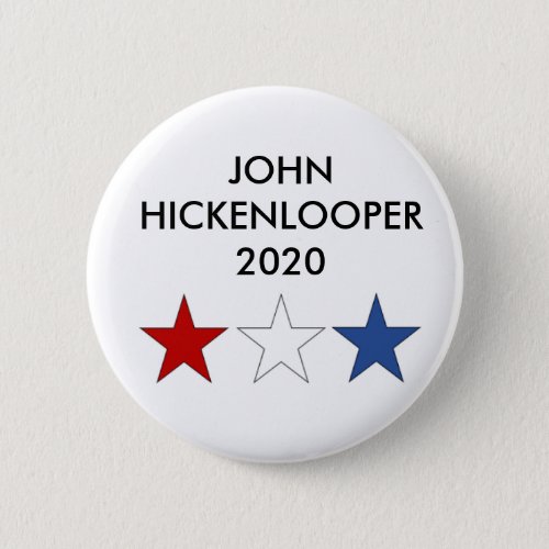 John Hickenlooper 2020 Presidential Button