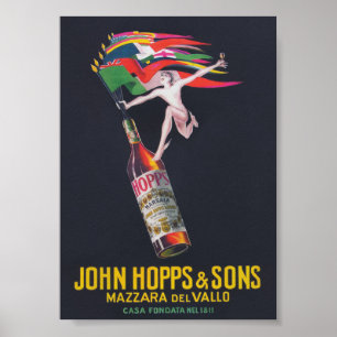 John Hopps and Sons Mazzara del Vallo Beverage  Poster