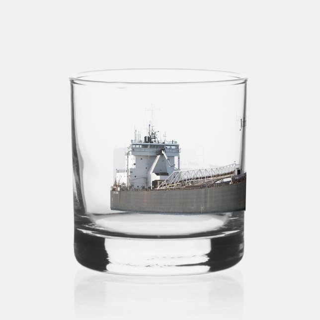 John J. Boland glass (Front)