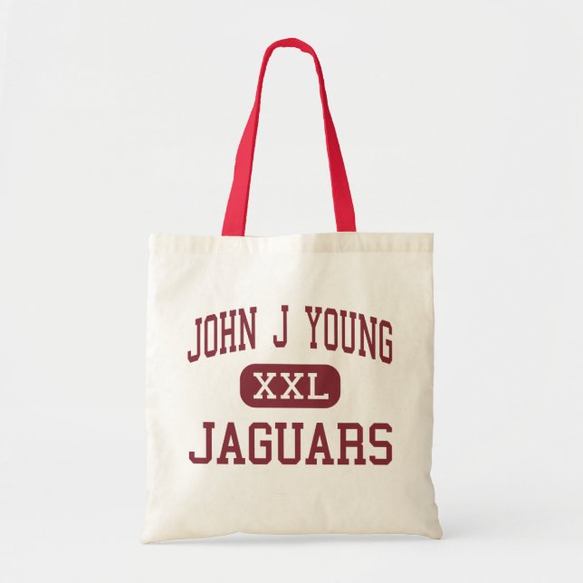 John J Young - Jaguars - Middle - Mishawaka Tote Bag (Front)