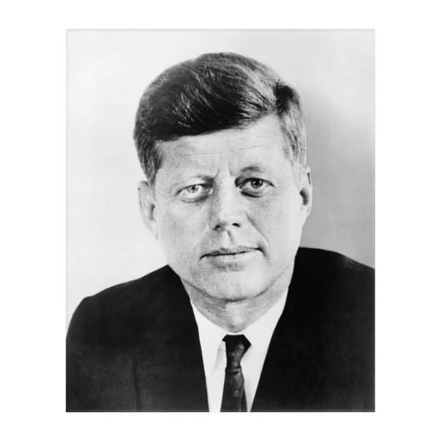 John Jack Kennedy US Presidential White House Acrylic Print (Front)