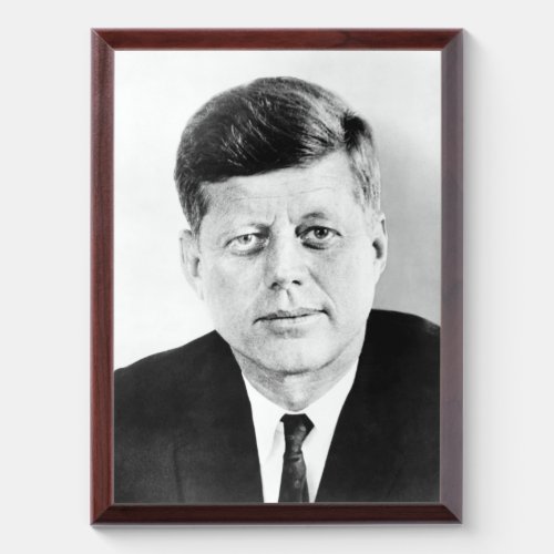 John Jack Kennedy US Presidential White House Award Plaque