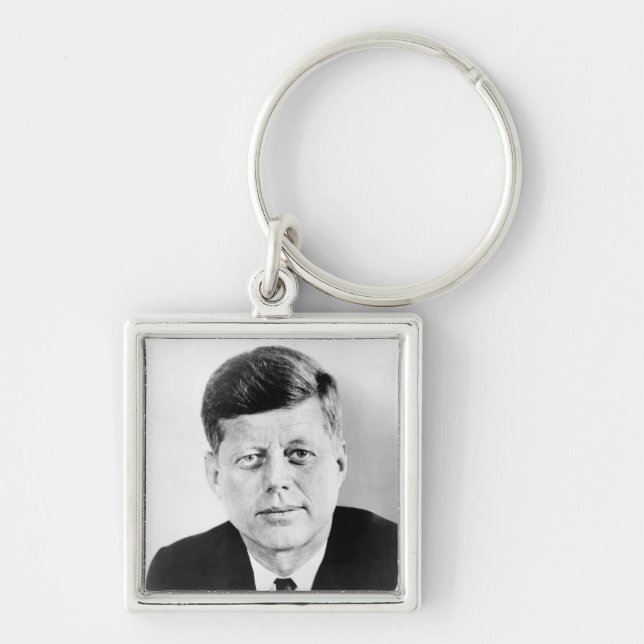 John Jack Kennedy US Presidential White House Keychain (Front)