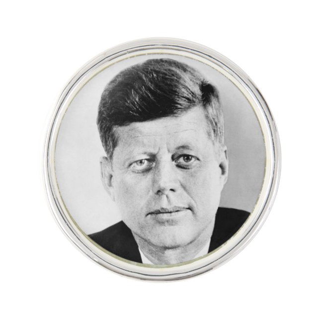 John Jack Kennedy US Presidential White House Lapel Pin (Front)