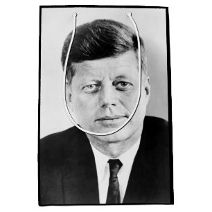 John Jack Kennedy US Presidential White House Medium Gift Bag