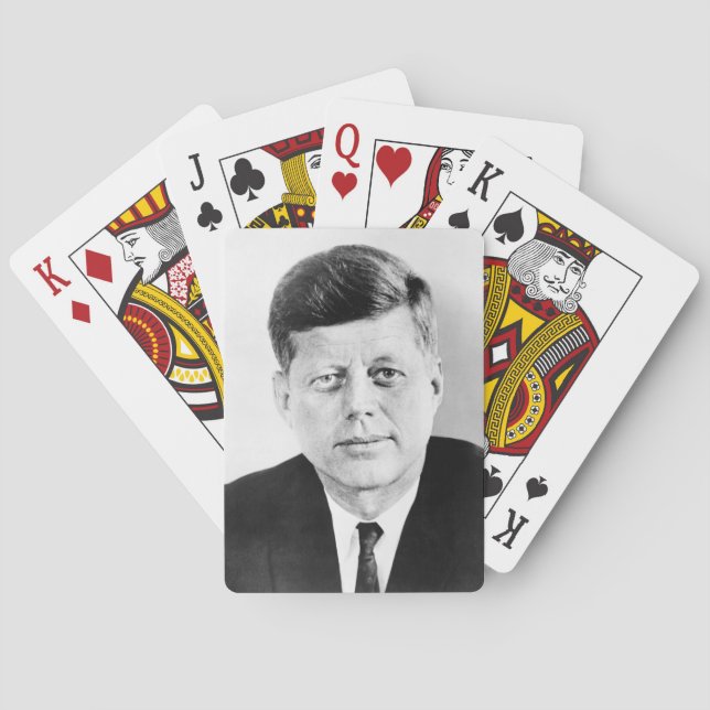 John Jack Kennedy US Presidential White House Poker Cards (Back)