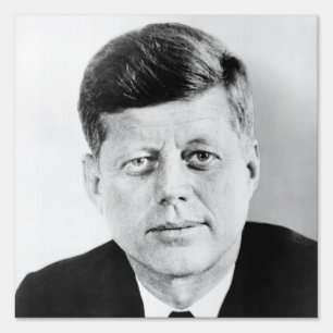 John Jack Kennedy US Presidential White House Sign