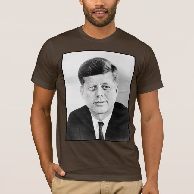 John Jack Kennedy US Presidential White House T-Shirt (Front)