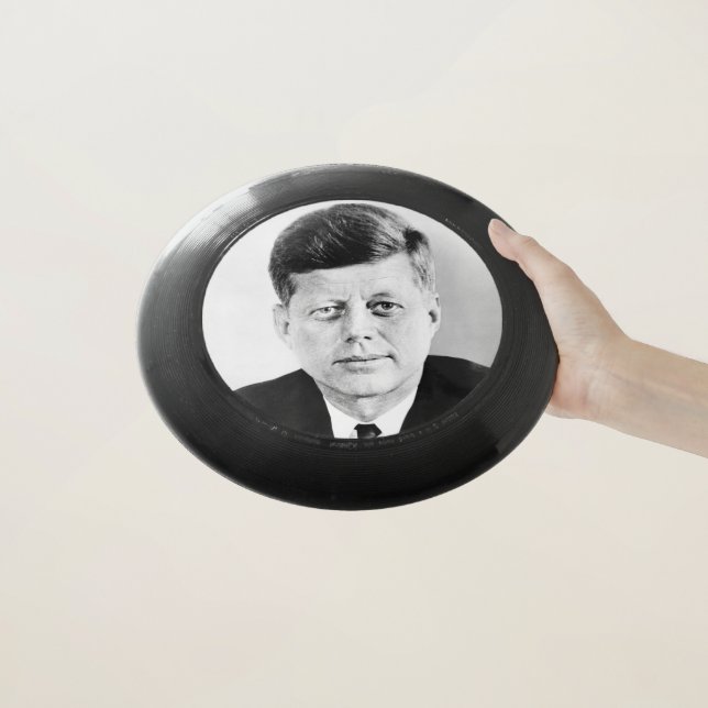 John Jack Kennedy US Presidential White House Wham-O Frisbee (In Hand)
