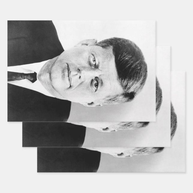John Jack Kennedy US Presidential White House Wrapping Paper Sheets (Set)