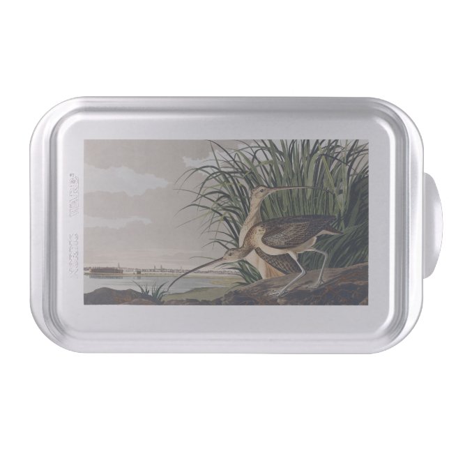 John James Audubon Long-Billed Curlew Bird Cake Pan (Front)