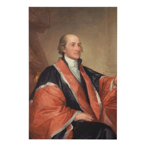 John Jay 1794 by Gilbert Stuart Faux Canvas Print