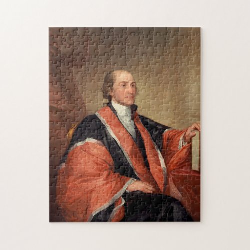 John Jay 1794 by Gilbert Stuart Jigsaw Puzzle