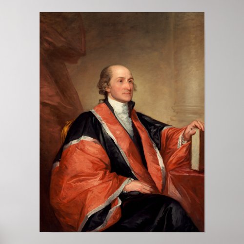 John Jay 1794 by Gilbert Stuart Poster