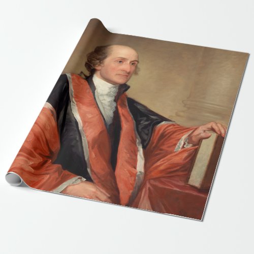 John Jay 1794 by Gilbert Stuart Wrapping Paper