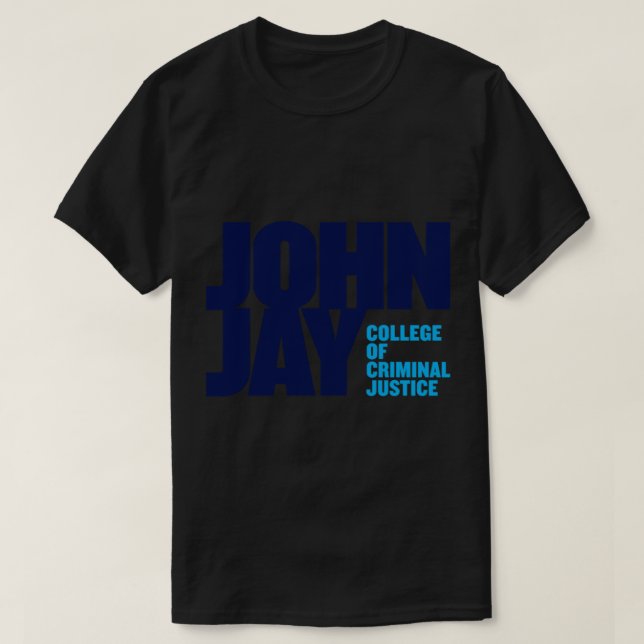 John Jay Criminal Justice   T-Shirt (Design Front)