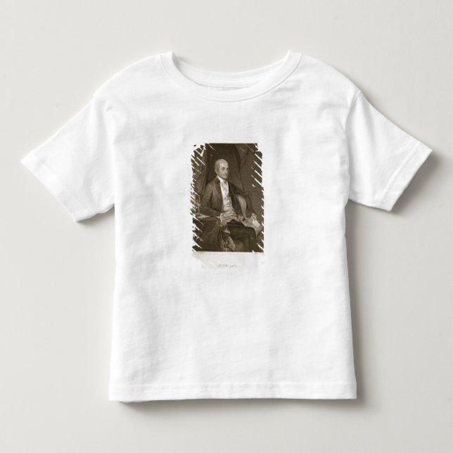 John Jay, engraved by Asher Brown Durand (1796-188 Toddler T-shirt (Front)