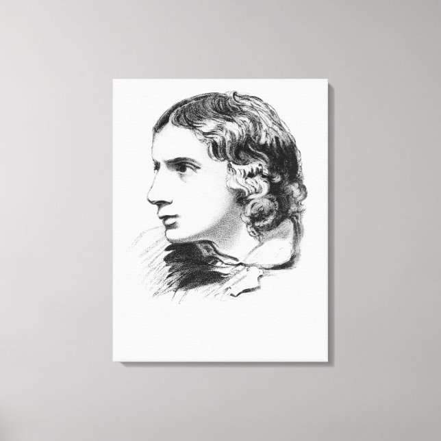John Keats Canvas Print (Front)