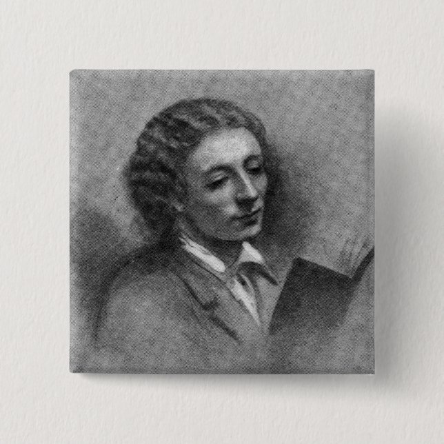 John Keats Pinback Button (Front)
