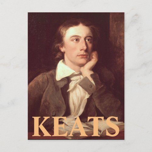 John Keats Postcard