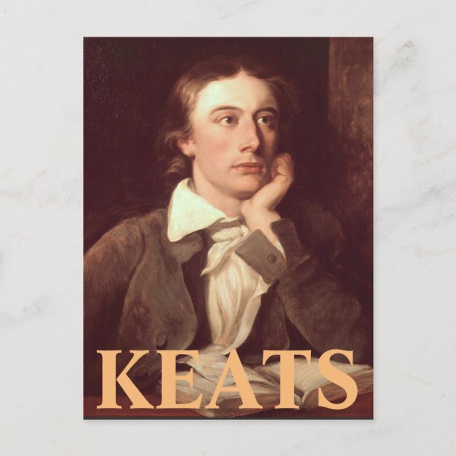 John Keats Postcard (Front)
