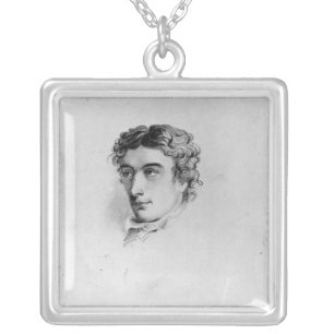 John Keats Silver Plated Necklace