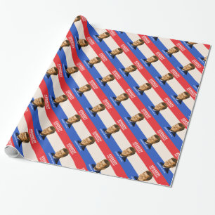 John Kennedy and Leadership Wrapping Paper