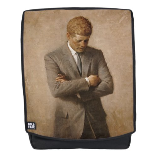 John Kennedy US Presidential White House Portrait  Backpack