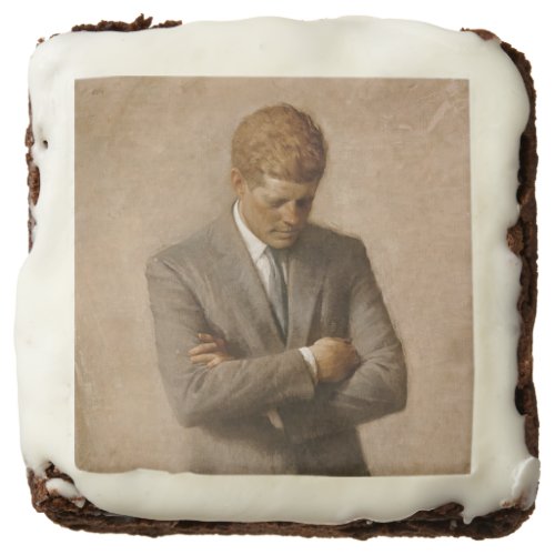 John Kennedy US Presidential White House Portrait  Brownie