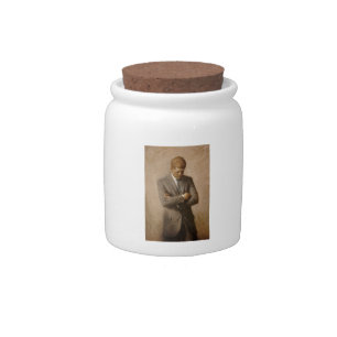 John Kennedy US Presidential White House Portrait Candy Jar