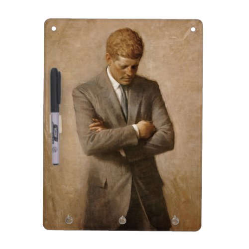 John Kennedy US Presidential White House Portrait  Dry Erase Board