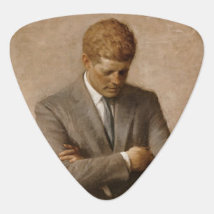 John Kennedy US Presidential White House Portrait  Guitar Pick