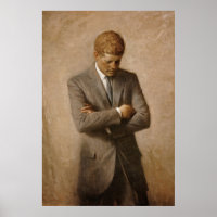 John Kennedy US Presidential White House Portrait 