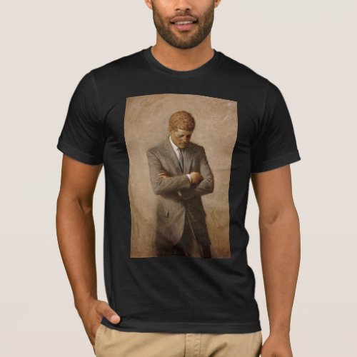 John Kennedy US Presidential White House Portrait  T_Shirt