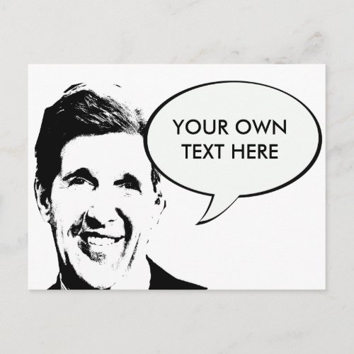John Kerry Postcard