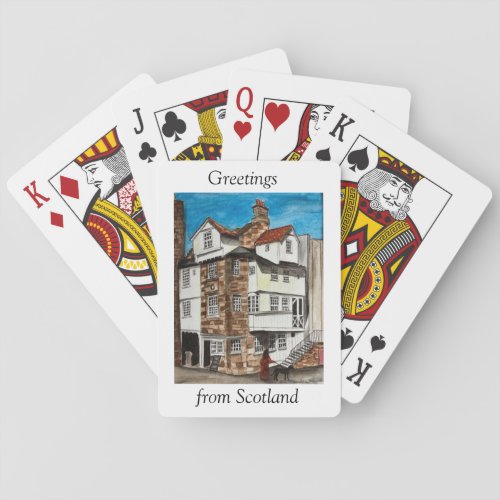 John Knox house playing cards