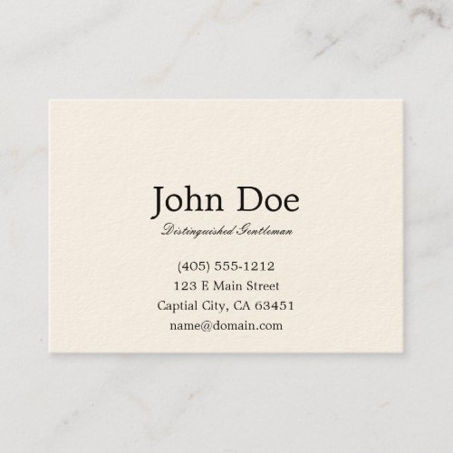 John L. Sullivan Calling Card Business Card Template