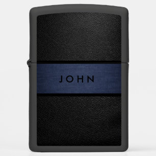 John – Leather & Denim Premium Lighter