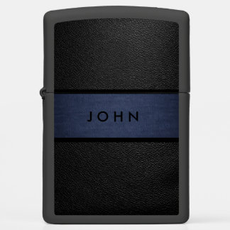 John – Leather & Denim Premium Lighter