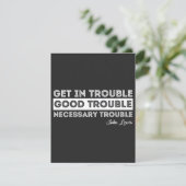 John Lewis - Good Trouble Quote (Standing Front)