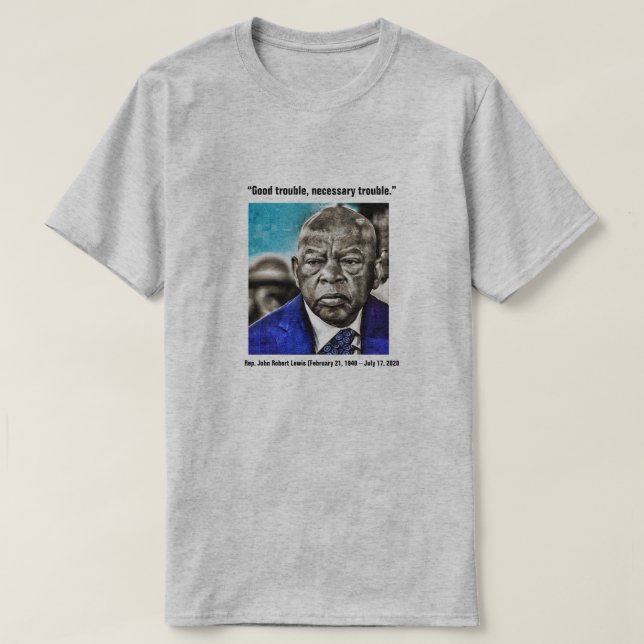 John Lewis T-Shirt (Design Front)