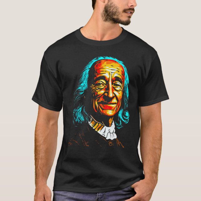 John Locke English Philosopher T-Shirt (Front)