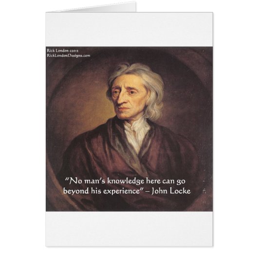 John Locke Knowledge/Experience Quote Cards (Front)
