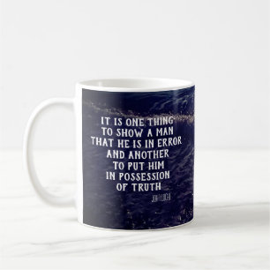 John Locke Philosophy Quote Coffee Mug