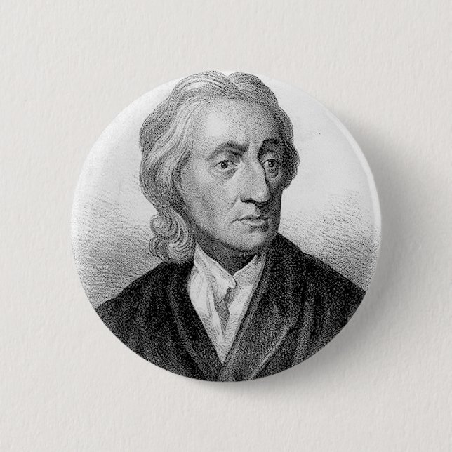 John Locke Pinback Button (Front)