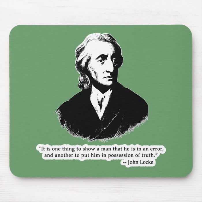 John Locke Quote T shirt, Hoodie or Mug Mousepad