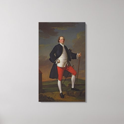 John Manners Marquess of Granby 1745 Canvas Print