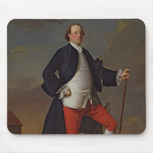 John Manners, Marquess of Granby, 1745 Mouse Pad (Front)